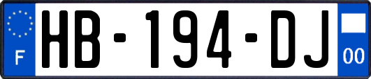 HB-194-DJ