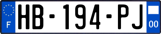 HB-194-PJ