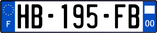 HB-195-FB