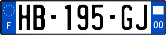 HB-195-GJ