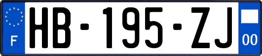 HB-195-ZJ