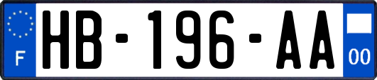 HB-196-AA