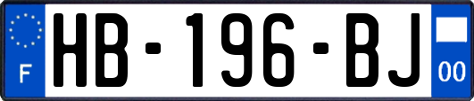 HB-196-BJ