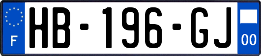 HB-196-GJ