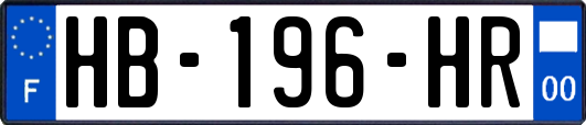 HB-196-HR