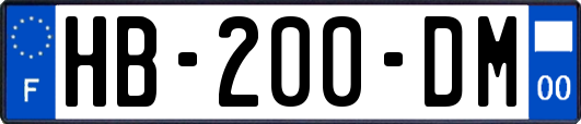 HB-200-DM