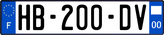 HB-200-DV