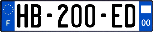 HB-200-ED