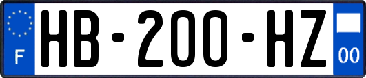 HB-200-HZ