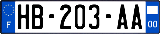 HB-203-AA