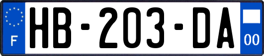 HB-203-DA