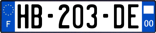 HB-203-DE