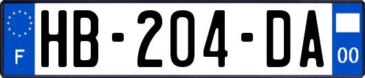 HB-204-DA