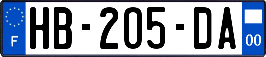 HB-205-DA