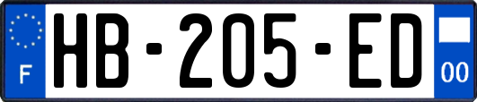 HB-205-ED