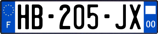 HB-205-JX