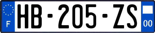 HB-205-ZS
