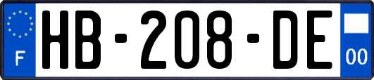 HB-208-DE