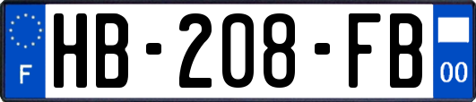 HB-208-FB