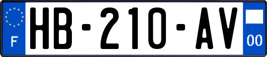 HB-210-AV