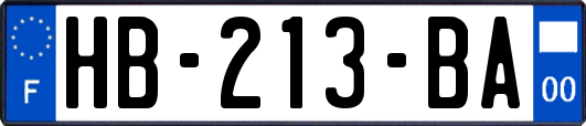 HB-213-BA
