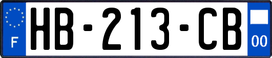 HB-213-CB