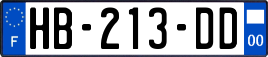 HB-213-DD