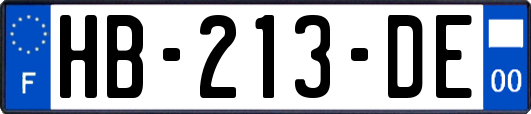 HB-213-DE