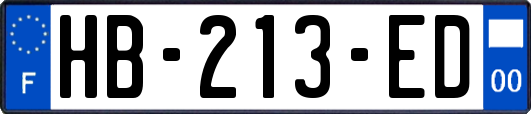 HB-213-ED