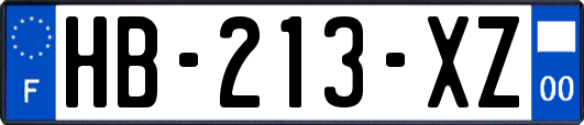 HB-213-XZ