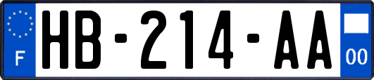 HB-214-AA