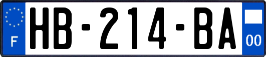 HB-214-BA