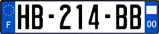 HB-214-BB