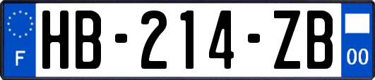 HB-214-ZB