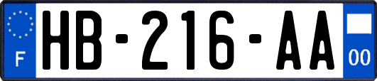 HB-216-AA