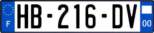 HB-216-DV