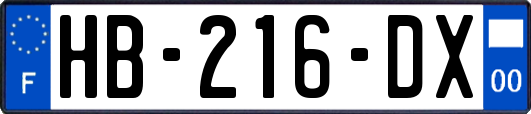 HB-216-DX