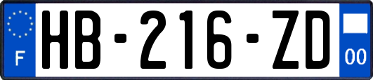 HB-216-ZD