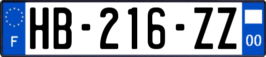 HB-216-ZZ