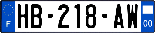 HB-218-AW