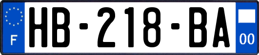 HB-218-BA