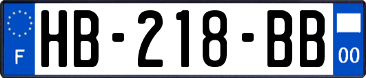 HB-218-BB