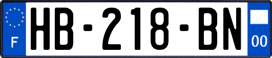 HB-218-BN