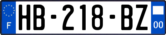 HB-218-BZ