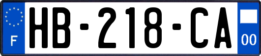 HB-218-CA