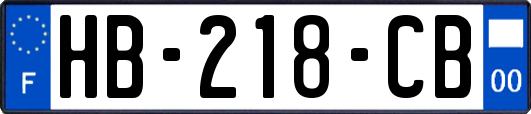 HB-218-CB