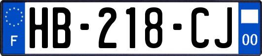 HB-218-CJ