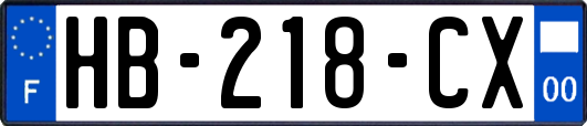 HB-218-CX