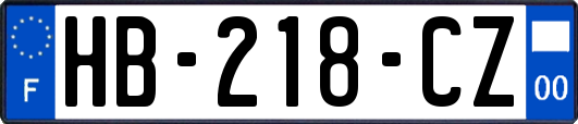 HB-218-CZ