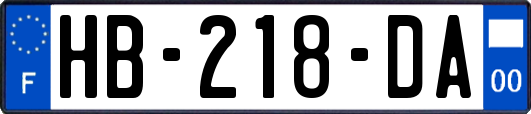 HB-218-DA